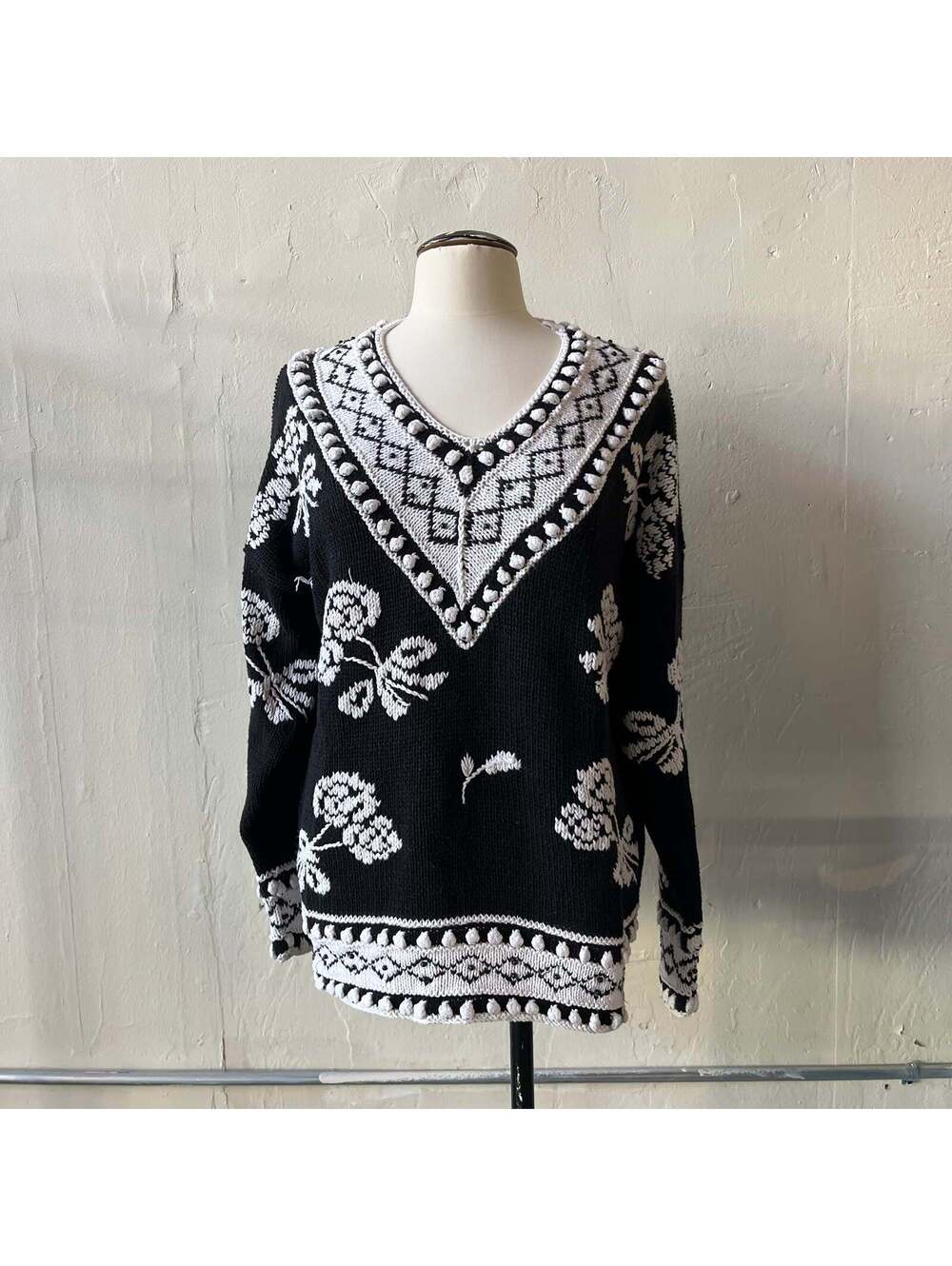 Chunky Vintage Sweater (L)